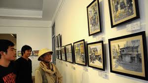 ງານວາງວະແດງພາບແຕ້ມ ຫວຽດນາມ  ຢູ່ປະເທດໄທ